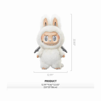 POP MART THE MONSTERS LABUBU ZIMOMO 'ANGLE IN CLOUDS VINYL DOLL' (58CM)
