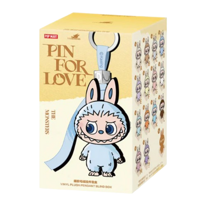 POPMART LABUBU THE MONSTERS 'PIN FOR LOVE' SERIES VINYL PLUSH PEDANT (A-M)