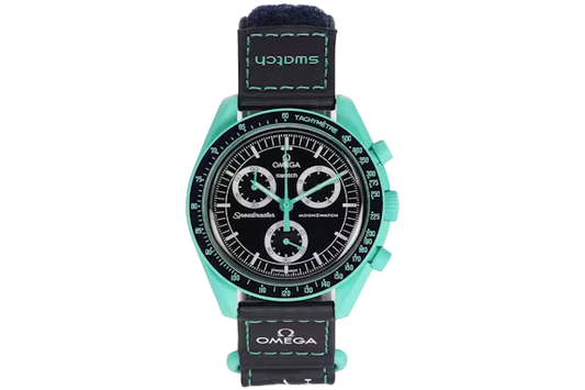 SWATCH X OMEGA BIOCERAMIC MOONSWATCH 'MISSION TO EARTH POLAR LIGHTS'
