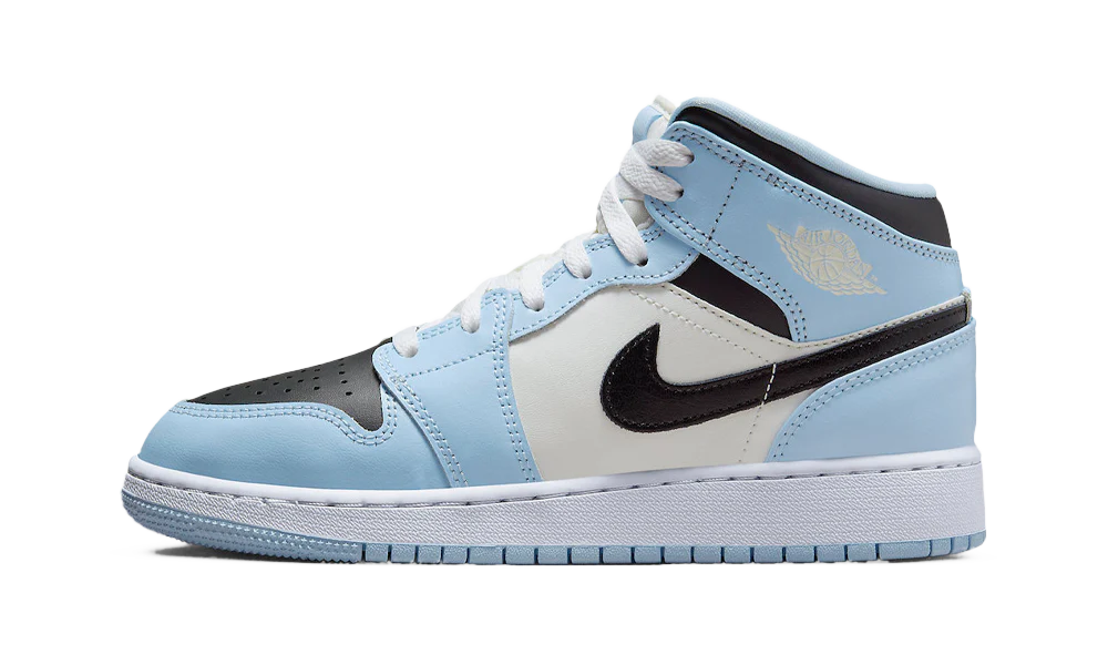 AIR JORDAN 1 MID 'ICE BLUE'