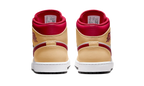 AIR JORDAN 1 MID BEIGE RED 'CURRY'