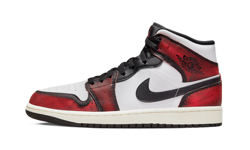 AIR JORDAN 1 MID SE 'WEAR-AWAY CHICAGO'