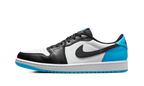 AIR JORDAN 1 RETRO LOW OG 'BLACK DARK POWDER BLUE' (UNC)