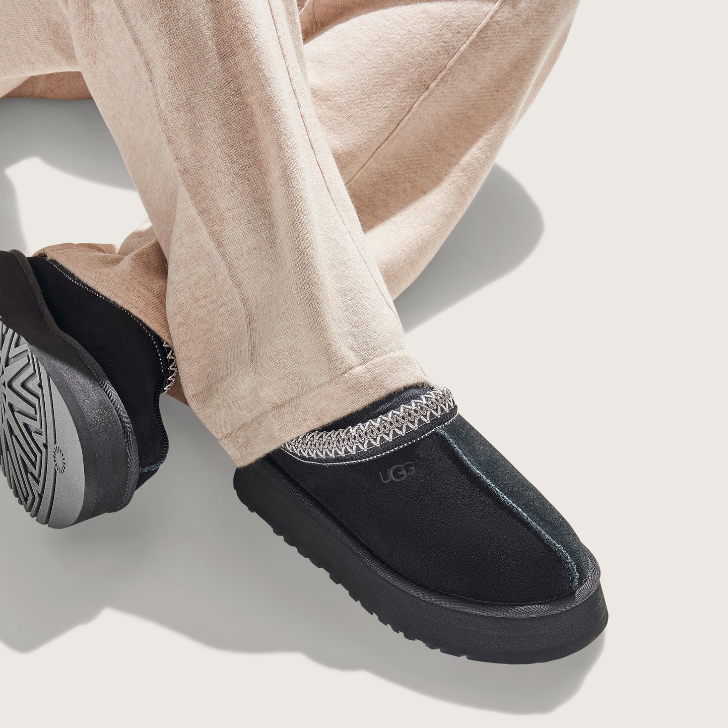 UGG TAZZ SLIPPER 'BLACK'