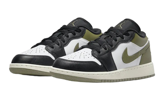 NIKE AIR JORDAN 1 LOW 'BLACK MEDIUM OLIVE' 38.5