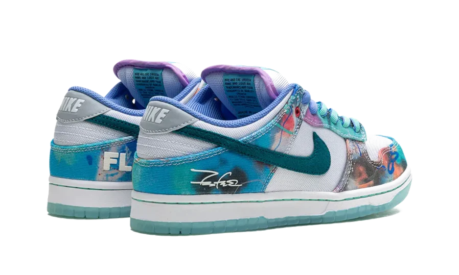 NIKE SB DUNK LOW FUTURA LABORATORIES 'BLEACHED AQUA'