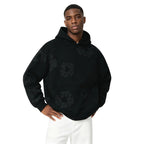 DENIM TEARS THE MONO WREATH HOODIE 'BLACK'