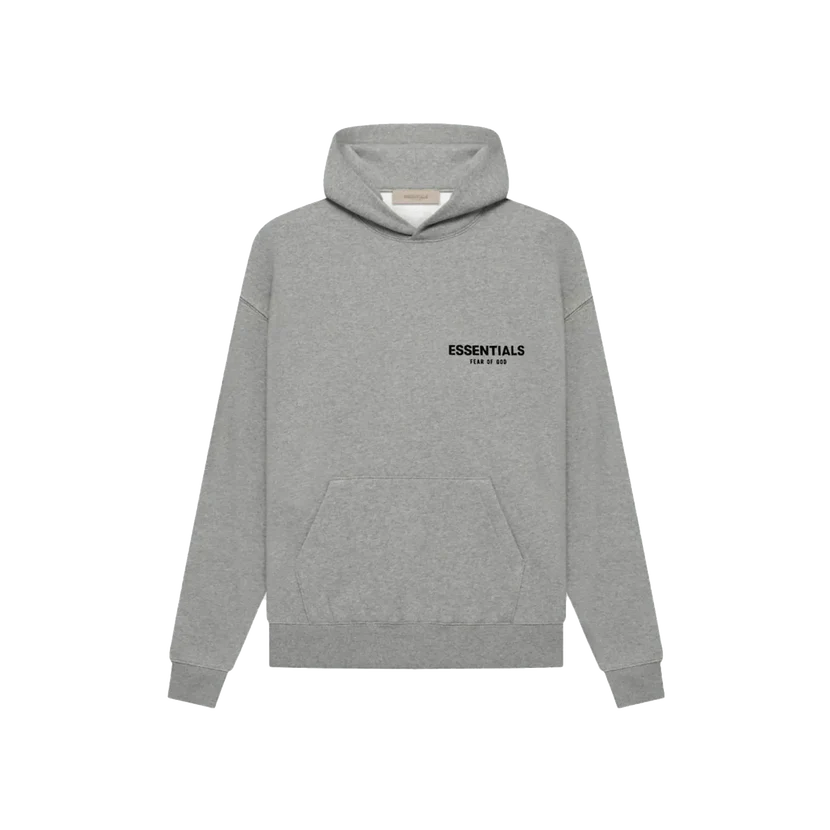 FEAR OF GOD ESSENTIALS HOODIE DARK OATMEAL (SS22)