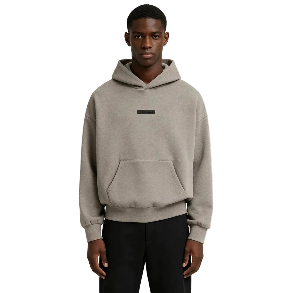 FEAR OF GOD ESSENTIALS HOODIE 'HOMESTEAD HEATHER' FW25