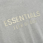 FEAR OF GOD ESSENTIALS CLASSIC T-SHIRT 'CONCRETE HEATHER' FW25