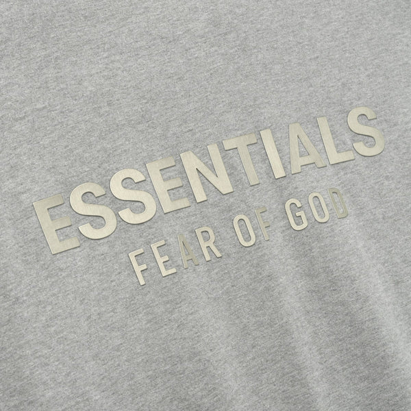 FEAR OF GOD ESSENTIALS CLASSIC T-SHIRT 'CONCRETE HEATHER' FW25