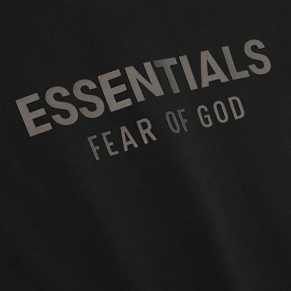 FEAR OF GOD ESSENTIALS CLASSIC T-SHIRT 'JET BLACK' FW25