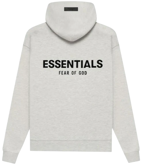 FEAR OF GOD ESSENTIALS HOODIE LIGHT OATMEAL (FW22)