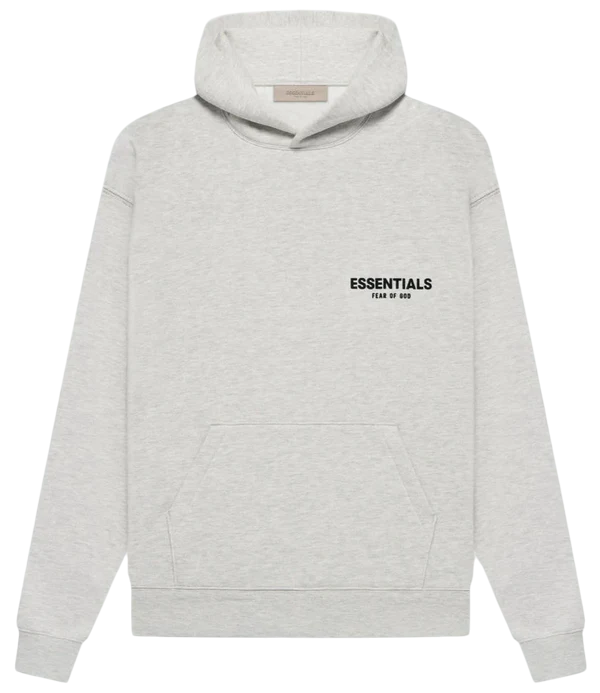 FEAR OF GOD ESSENTIALS HOODIE LIGHT OATMEAL (FW22)