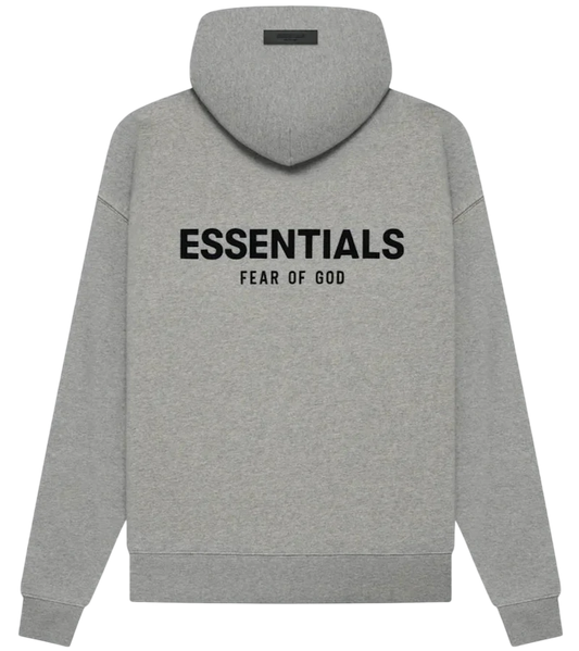 FEAR OF GOD ESSENTIALS HOODIE DARK OATMEAL (SS22)