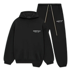 FEAR OF GOD ESSENTIALS FLEECE SET 'BLACK' (2024)