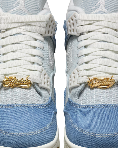 AIR JORDAN 4 RETRO 'WORN BLUE'