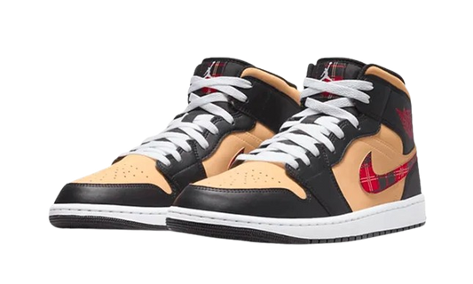 NIKE AIR JORDAN 1 MID SE 'TARTAN SWOOSH' 39