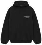 FEAR OF GOD ESSENTIALS FLEECE HOODIE 'BLACK' (2024)