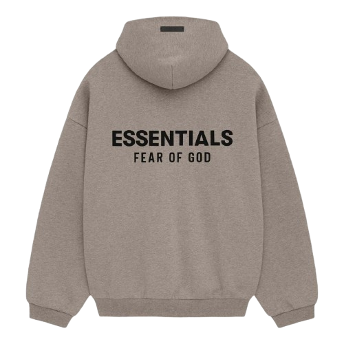 FEAR OF GOD ESSENTIALS FLEECE HOODIE II 'HEATHER GREY' (2024)