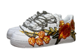 NIKE AIR FORCE 1 LOW 'WHITE / YELLOW ROSE DIAMOND ROPE LACES'