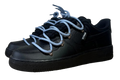 NIKE AIR FORCE 1 LOW 'BLACK / LACED UP BLUE ROPE LACES'