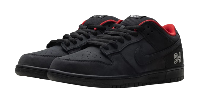 NIKE SB DUNK LOW SUPREME 'BLACK' (2025)
