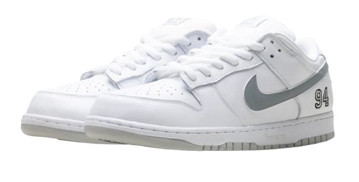 NIKE SB DUNK LOW SUPREME 94 'WHITE' (2025)