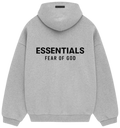 FEAR OF GOD ESSENTIALS FLEECE HOODIE II 'LIGHT HEATHER GREY' (2024)
