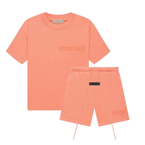 FEAR OF GOD ESSENTIALS SUMMER SET 'CORAL' SS23