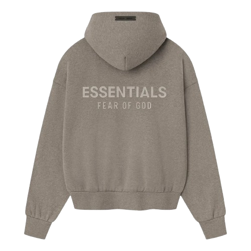 FEAR OF GOD ESSENTIALS HOODIE 'HOMESTEAD HEATHER' FW25
