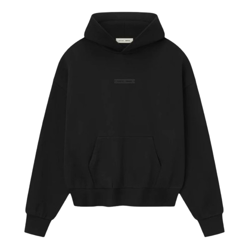 FEAR OF GOD ESSENTIALS HOODIE 'JET BLACK' FW25