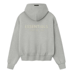 FEAR OF GOD ESSENTIALS HOODIE 'CONCRETE HEATHER' FW25