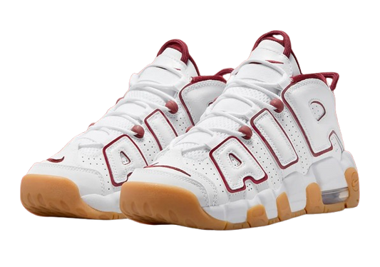 NIKE AIR MORE UPTEMPO 'WHITE TEAM RED GUM'