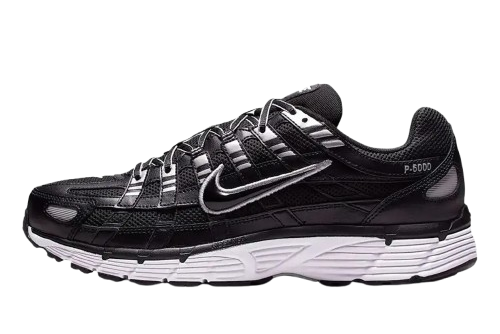 NIKE P-6000 'BLACK WHITE SILVER'