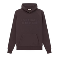 FEAR OF GOD ESSENTIALS HOODIE 'PLUM' SS23