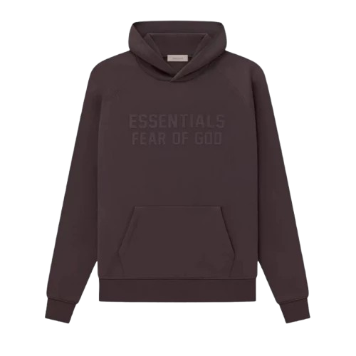 FEAR OF GOD ESSENTIALS HOODIE 'PLUM' SS23