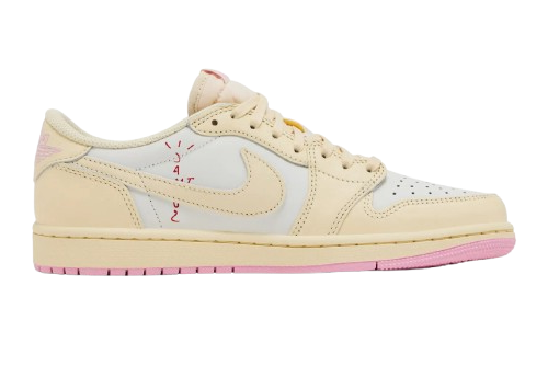NIKE AIR JORDAN 1 LOW OG SP X TRAVIS SCOTT 'SHY PINK'