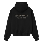 FEAR OF GOD ESSENTIALS HOODIE 'JET BLACK' FW25