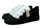 NIKE AIR FORCE 1 LOW 'BLACK / LANVIN WHITE ROPE LACES'
