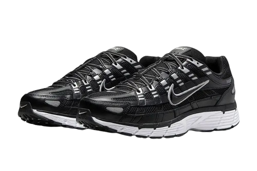 NIKE P-6000 'BLACK WHITE SILVER'