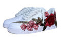 NIKE AIR FORCE 1 LOW 'WHITE / RED ROSE ROPE LACES'