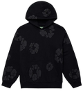DENIM TEARS THE MONO WREATH HOODIE 'BLACK'