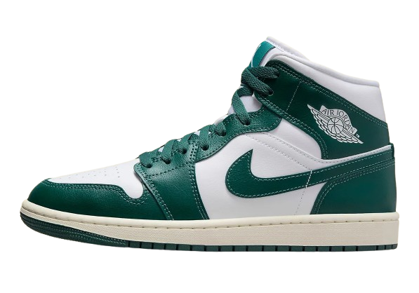 NIKE AIR JORDA 1 MID 'GLEAMS IN GREEN'
