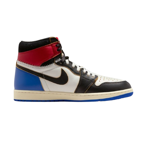 FRAGMENT DESIGN X UNION LA X NIKE AIR JORDAN 1 HIGH OG 'VARSITY RED/SPORT ROYAL'