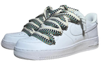NIKE AIR FORCE 1 LOW 'WHITE / LANVIN BROWN BEIGE ROPE LACES'