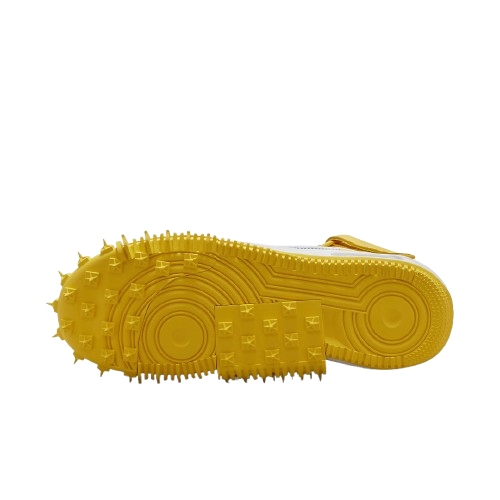 NIKE AIR FORCE 1 MID SP OFF WHITE 'VARSITY MAIZE'