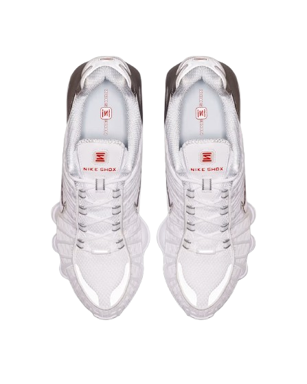 NIKE SHOX TL 'WHITE METALLIC SILVER'