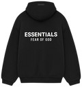 FEAR OF GOD ESSENTIALS FLEECE HOODIE 'BLACK' (2024)