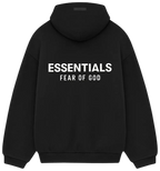 FEAR OF GOD ESSENTIALS FLEECE HOODIE 'BLACK' (2024)